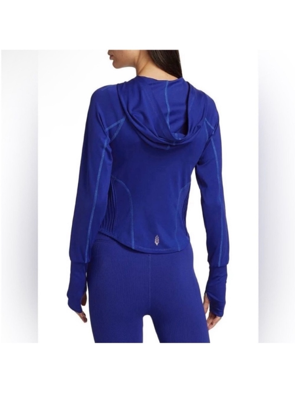 FP Movement by free people Playing For Keeps Layer blue orange zipper-M NWOT - Picture 2 of 4